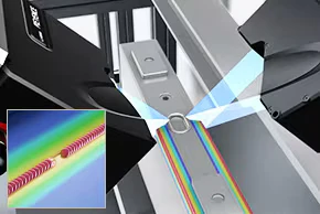 Inspección de la soldadura de la cubierta superior de baterías de iones de litio con el LJ-X8000