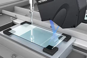 Inspección de dispensado y recubrimiento con el LJ-X8000