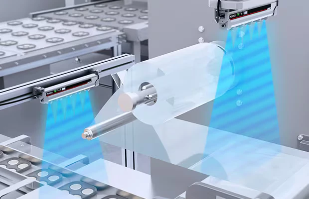 Eliminación de estática en máquinas de envasado horizontal tipo flow-pack
