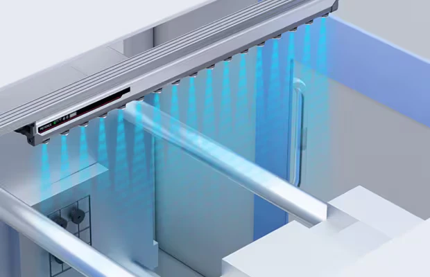 Eliminación de estática en moldes completos
