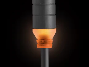 Indicador de estado de la Serie ER en naranja constante