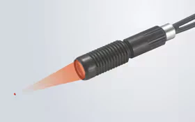 Cabezal de fibra Keyence FU con punto de haz pequeño ajustable
