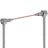 Cabezal de fibra de forma hexagonal Keyence FU-77TG con cubierta de acero inoxidable