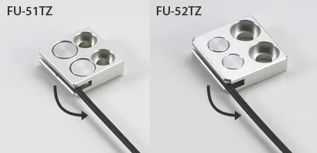 Enrutamiento de cables sencillo: comparación entre FU-51TZ y FU-52TZ