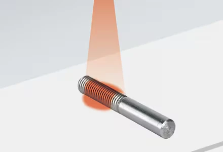 Unidad de fibra Keyence de la Serie FU de alta potencia, tipo reflectivo