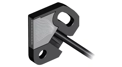 Unidad de fibra Keyence de tipo de arreglo con carcasa rellena de resina y grado de protección IP67