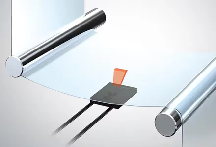 Unidad de fibra Keyence de la Serie FU reflectivo definido