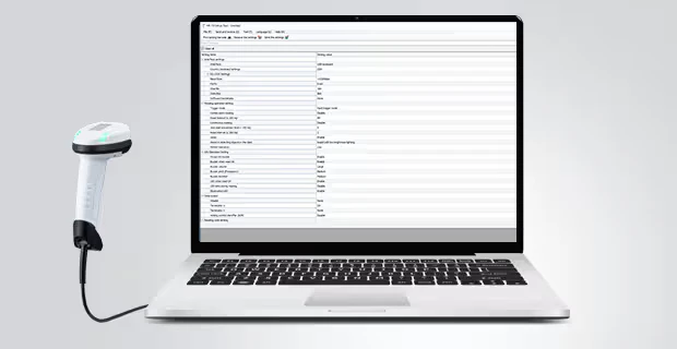 Software de configuración de la Serie HR-70