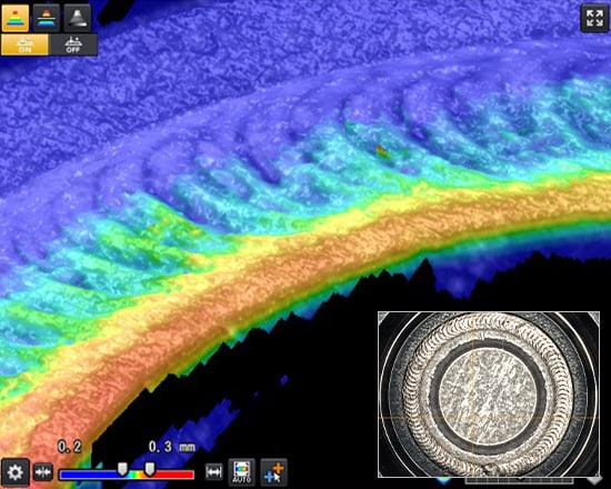 Medición limpia y de alta precisión en la misma superficie recién soldada, con el nuevo cabezal de sensor