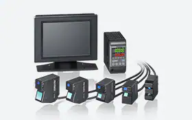 Controlador LK-G5000 con su línea de más de 20 cabezales de medición