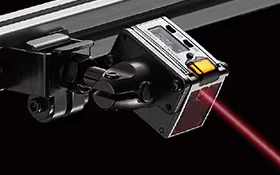 El LR-T detectando de forma estable a larga distancia con su haz láser