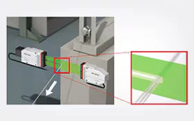 El LS-9000 captura imágenes nítidas de un objeto en vibración gracias a su muestreo de 16 kHz