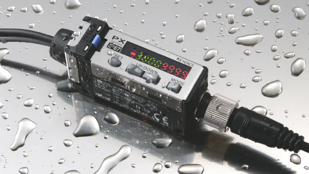 Amplificador PX IP67 con gotas de agua, resistente para instalarse en cualquier lugar