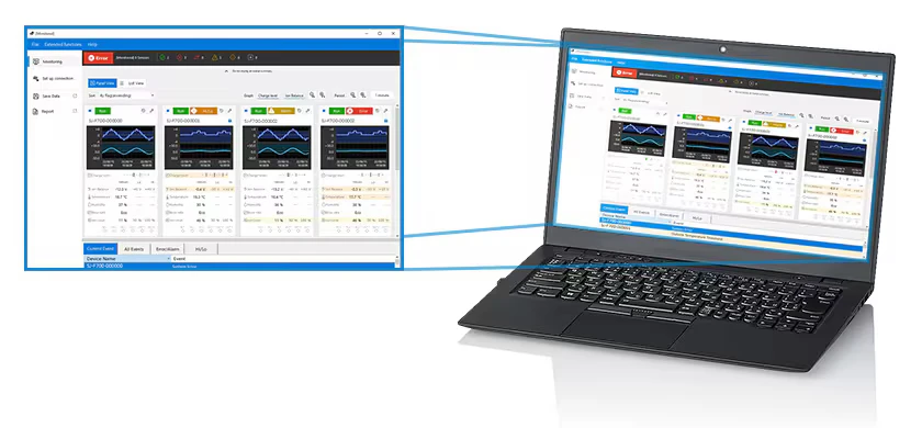 Software de configuración del SJ-F700
