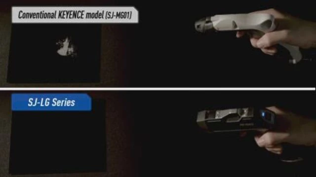 Video: comparación de eliminación de polvo entre un modelo convencional y la Serie SJ-LG