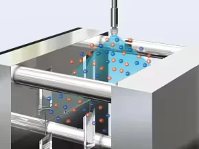 Eliminación de estática de moldes metálicos con el SJ-M