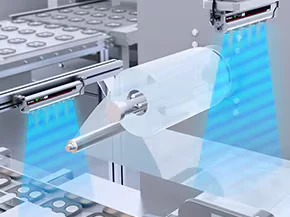 Eliminación de estática en una máquina de envasado horizontal tipo flow-pack con el ionizador SJ-Q